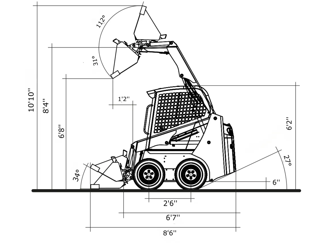 AS12 Mini Skid Steer Kato