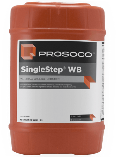 SingleStep WB Concrete Curing & Weatherproofing Blend - Pallet of 32 Units Prosoco