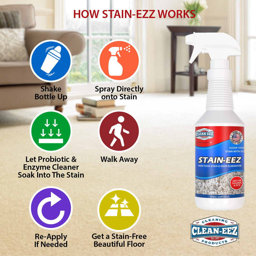 Stain-eez Stain & Odor Remover 32oz Clean-eez