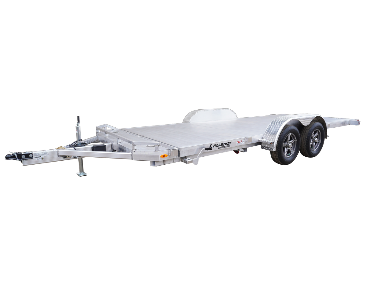 Tilt Car Hauler Aluminum Open Trailer Legend Trailers