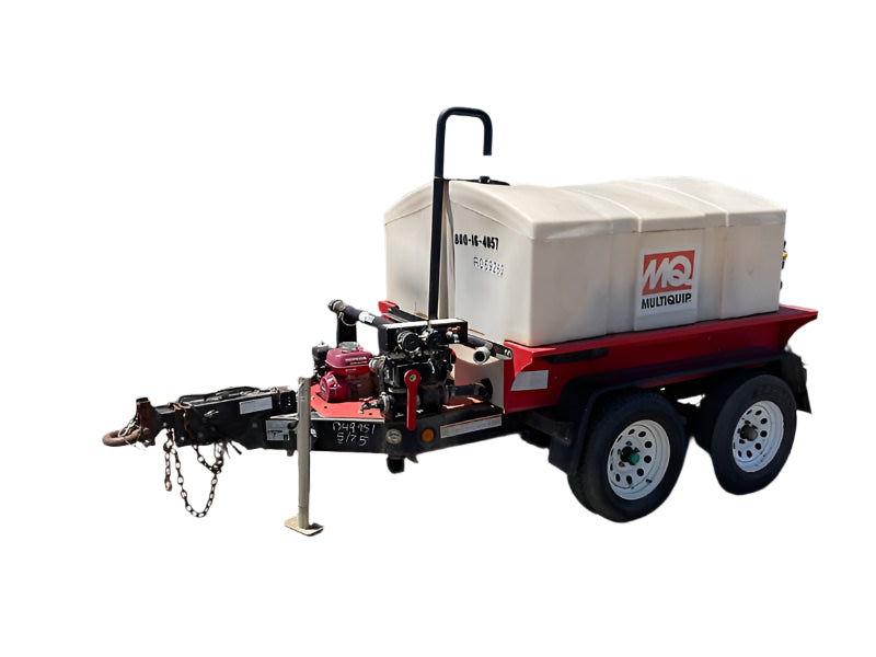 WT5C Mobile Water Trailer with Centrifugal Pump Multiquip