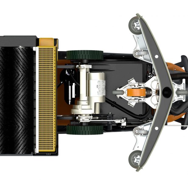 TASKI ULTIMAXX 1900 Roller Brush Walk-Behind Floor Scrubber Taski