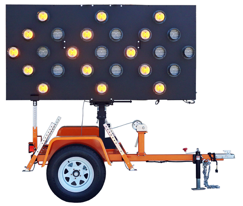 Sunray VL Arrow Board - Winch National Signal