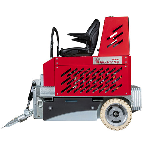 Workhorse 1000e Battery Ride-On Floor Scraper Workhorse