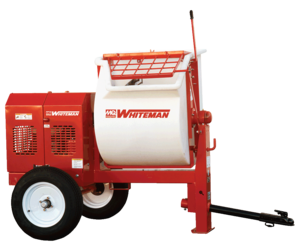WM90P Whiteman Polyethylene-Drum Plaster/Mortar Mixer Multiquip