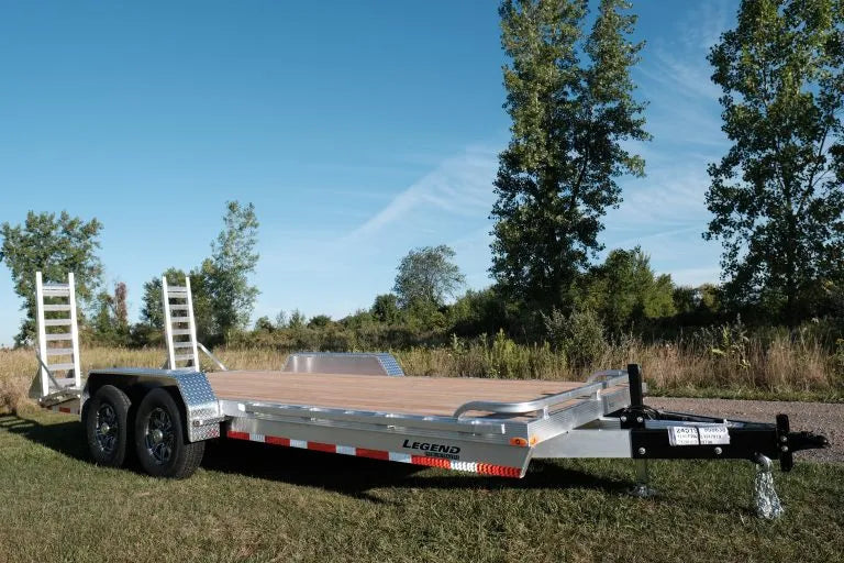 Medium & Heavy Duty Equipment Hauler Aluminum Open Trailers Legend Trailers