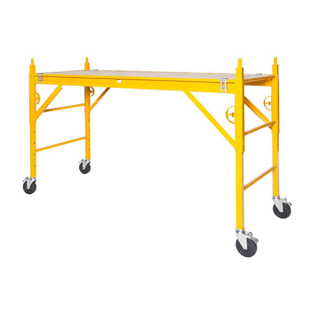 460-CL Classic Model Scaffold 460CL W/PC5B-S Nu-Wave Scaffolding Systems Complete Scaffold With 5 in. Silver Line Casters