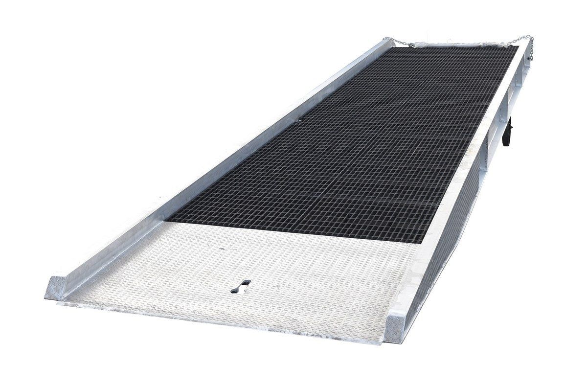 Aluminum Yard Ramps - Steel Grading Vestil