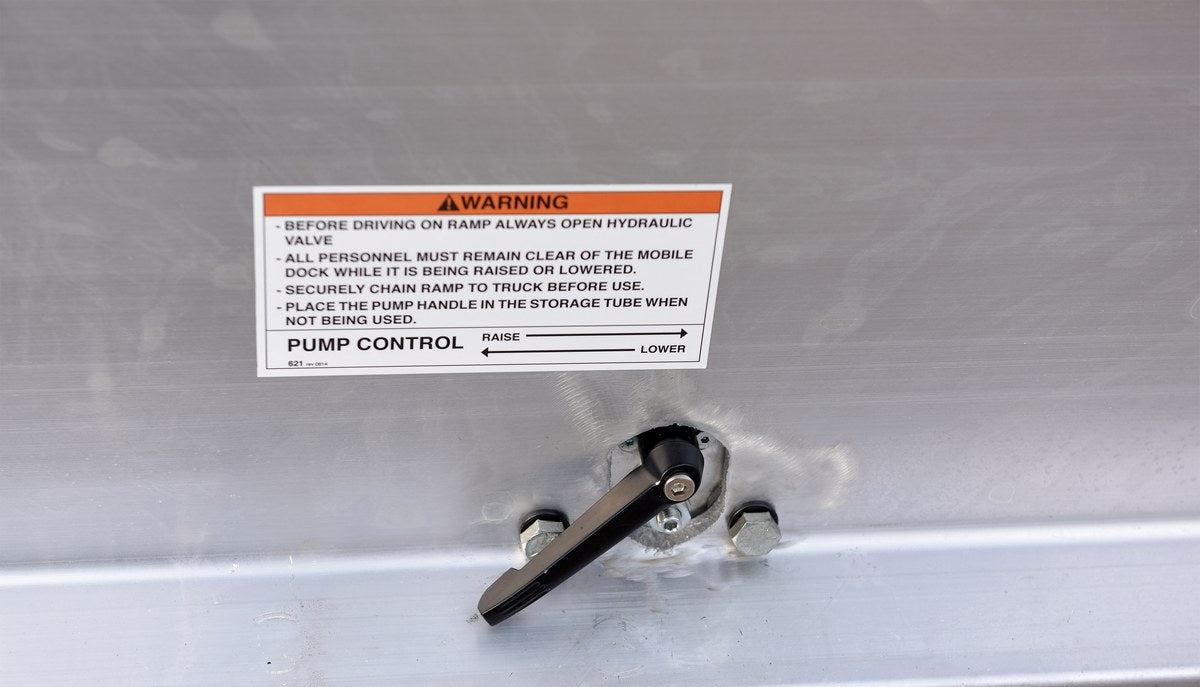 Aluminum Yard Ramps - Steel Grading Vestil