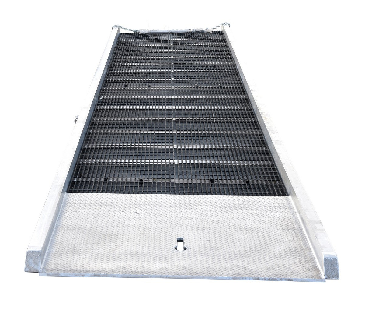 Aluminum Yard Ramps - Steel Grading Vestil