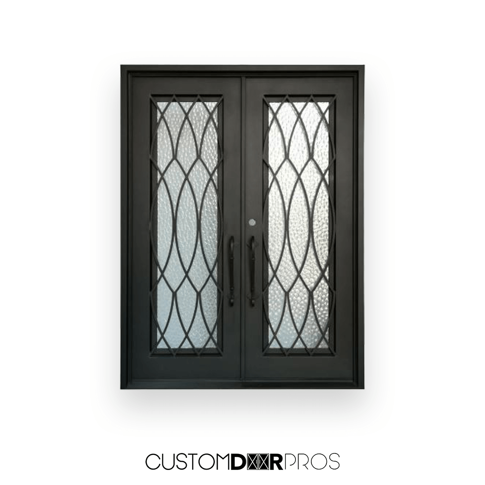 Athena Double Doors Custom Iron Door Pros