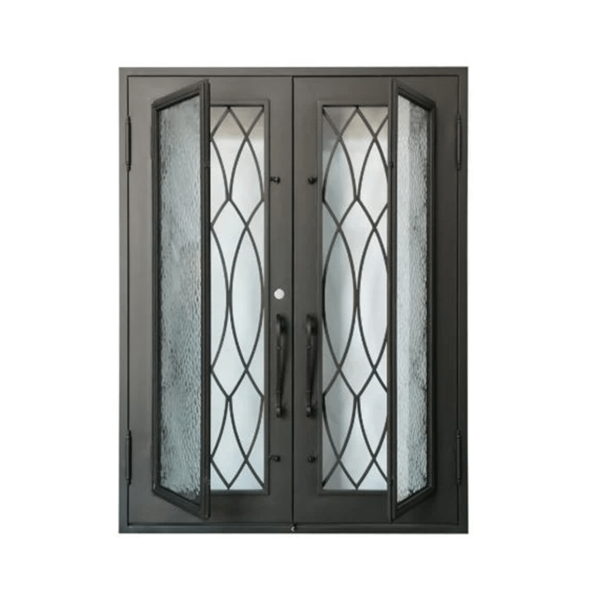 Athena Double Doors Custom Iron Door Pros