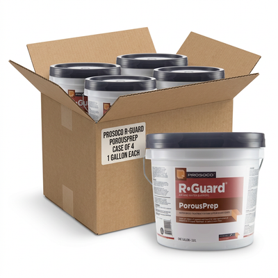 R Guard Porous Prep Water-Based Sealer - Case of 4 Gallons