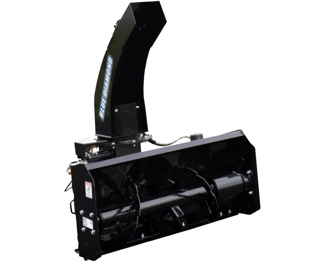 Blue Diamond® Mini Skid Steer Snow Blower Blue Diamond Attachments
