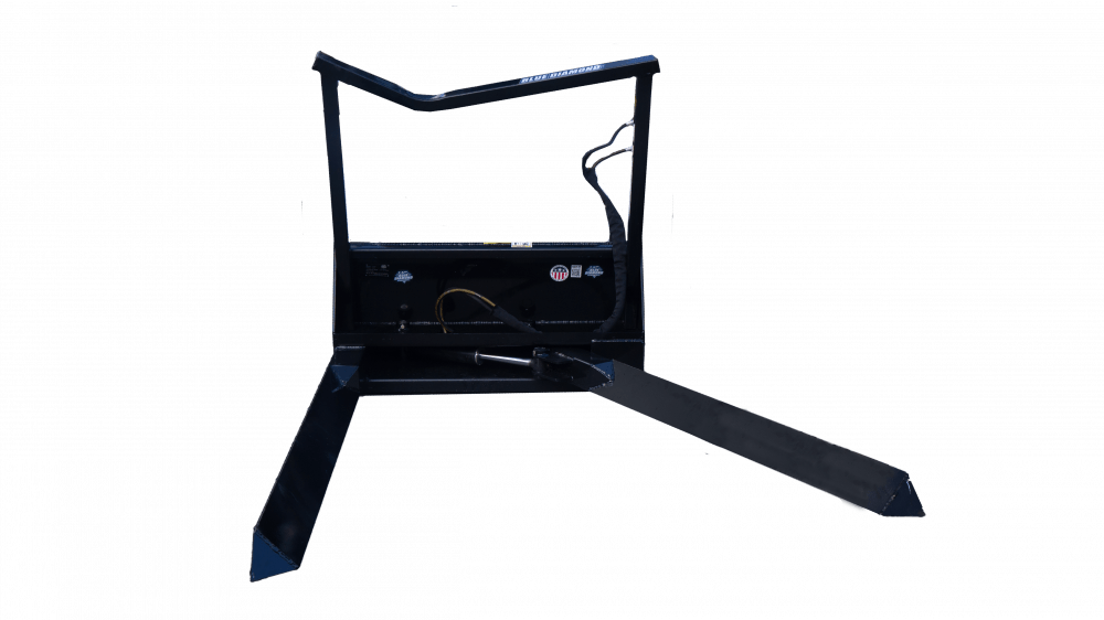 Blue Diamond Nursery Fork Skid Steer Attachment Blue Diamond Attachments