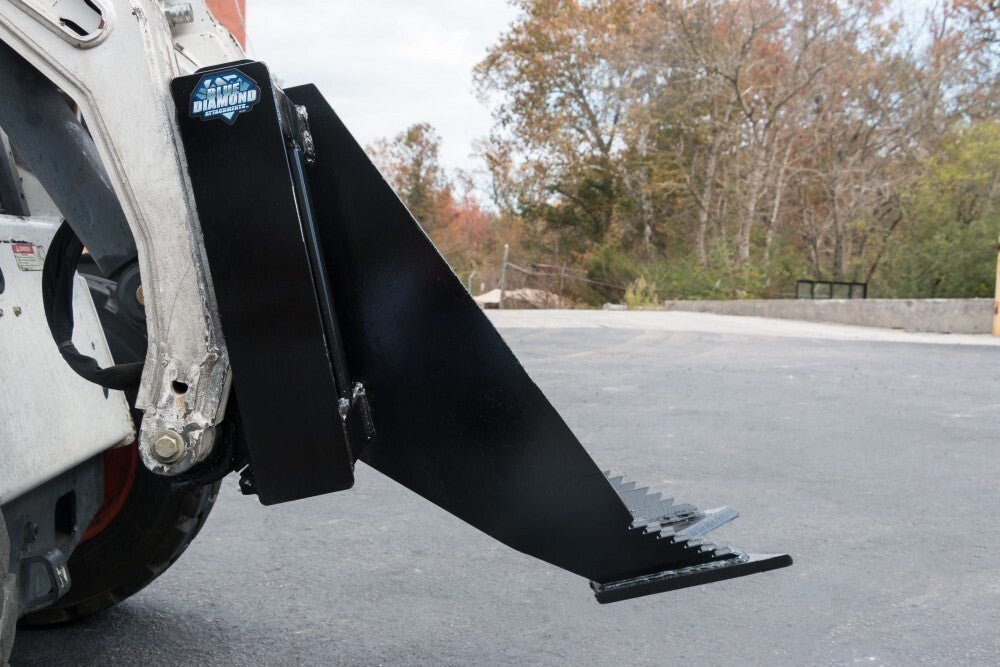 Blue Diamond® Skid Steer Tree Grubber Attachment Blue Diamond Attachments