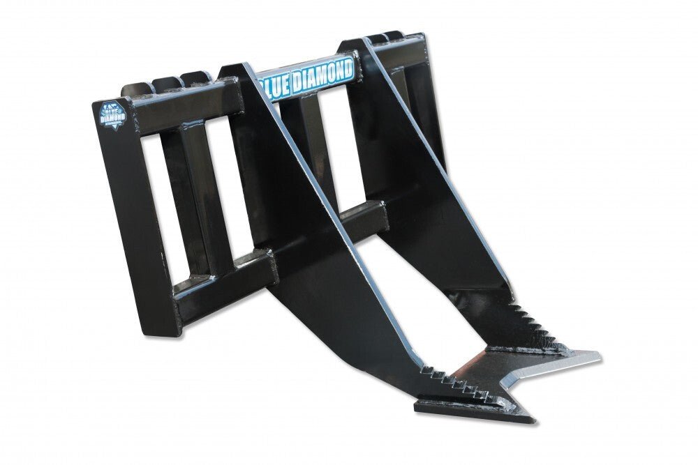 Blue Diamond® Skid Steer Tree Grubber Attachment Blue Diamond Attachments
