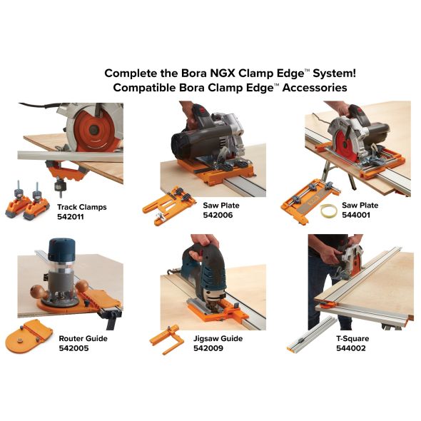 BORA 100" NGX Clamp Edge (50+50) Bora