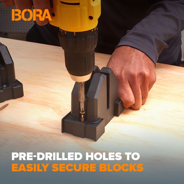 BORA 8pc Parallel Clamp Set Bora