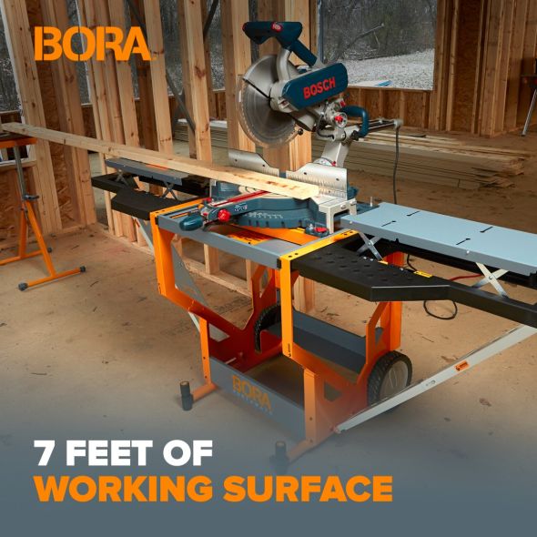 BORA Portacube STR Miter Saw Workstation Bora