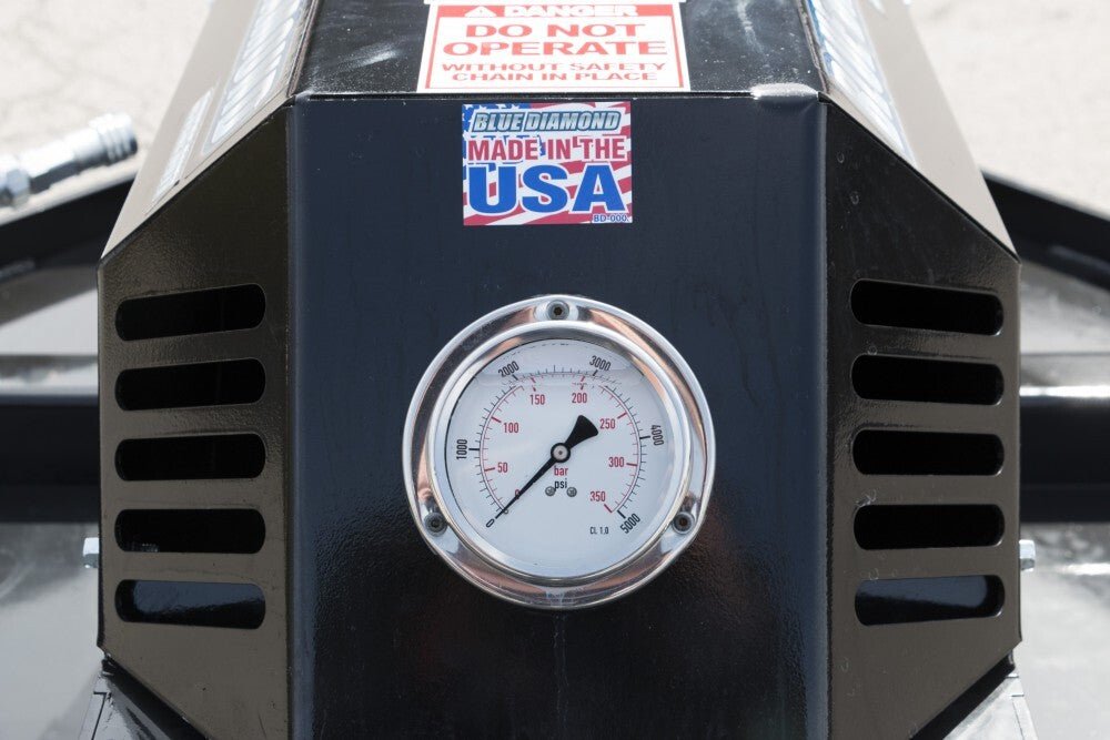 Brush Cutter – Severe Duty Open Front Blue Diamond Attachments