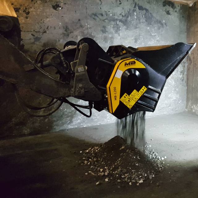Bucket Crusher for excavator MB-L200 S2 MB Crusher