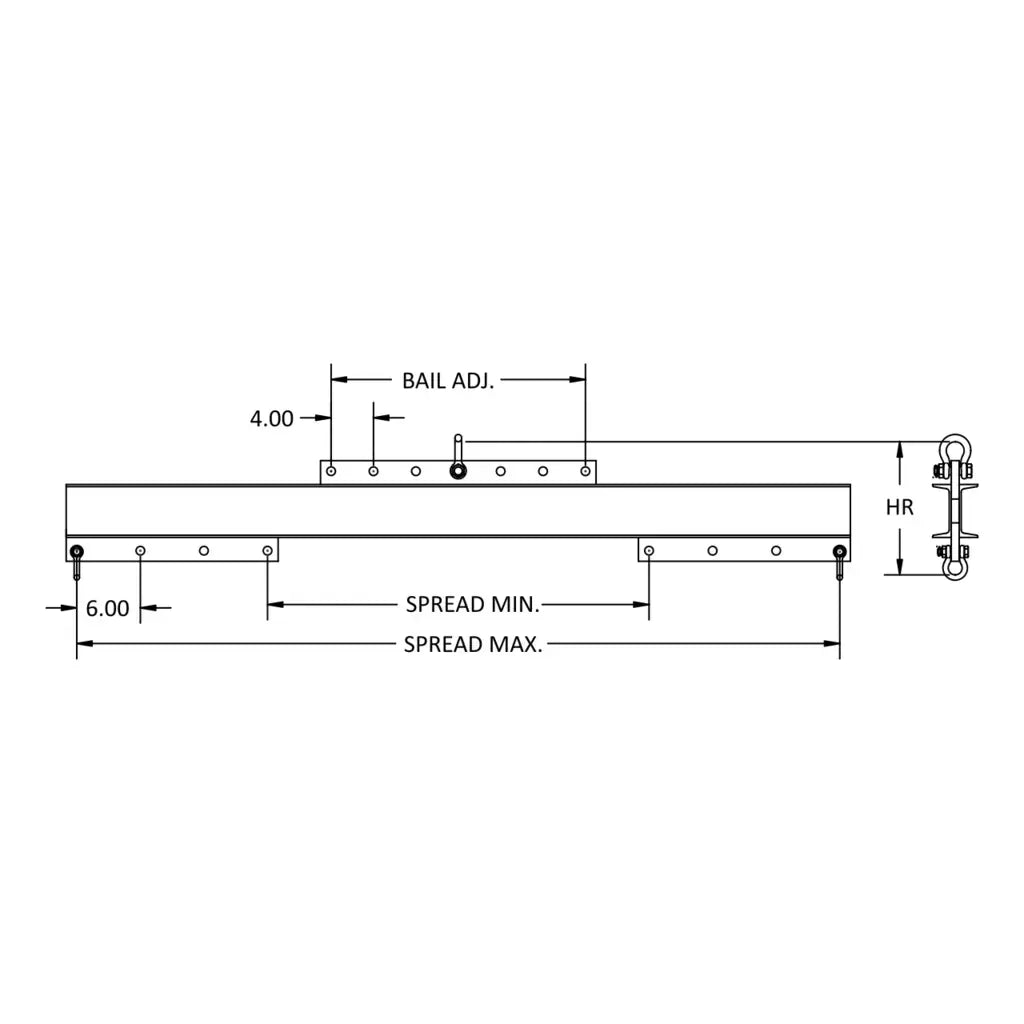 Adjustable Spreader / Lifting Beam Caldwell