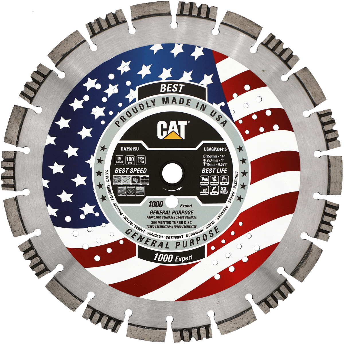 Cat® Expert Diamond Blade - 1000 General Purpose Cat Diamond Tools