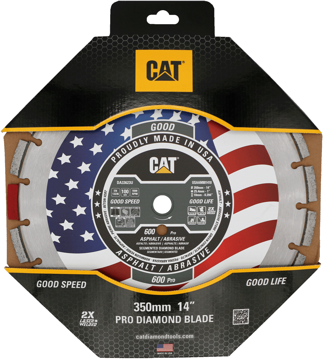 Cat Diamond Blade - Pro 600 for Abrasive Materials Cat Diamond Tools