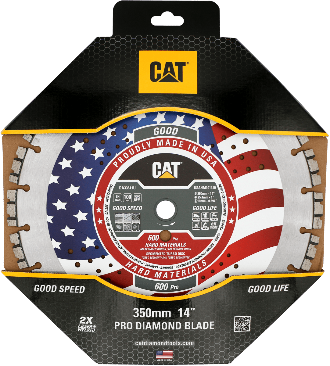 Caterpillar Diamond Blade - 600 Pro Turbo Cat Diamond Tools