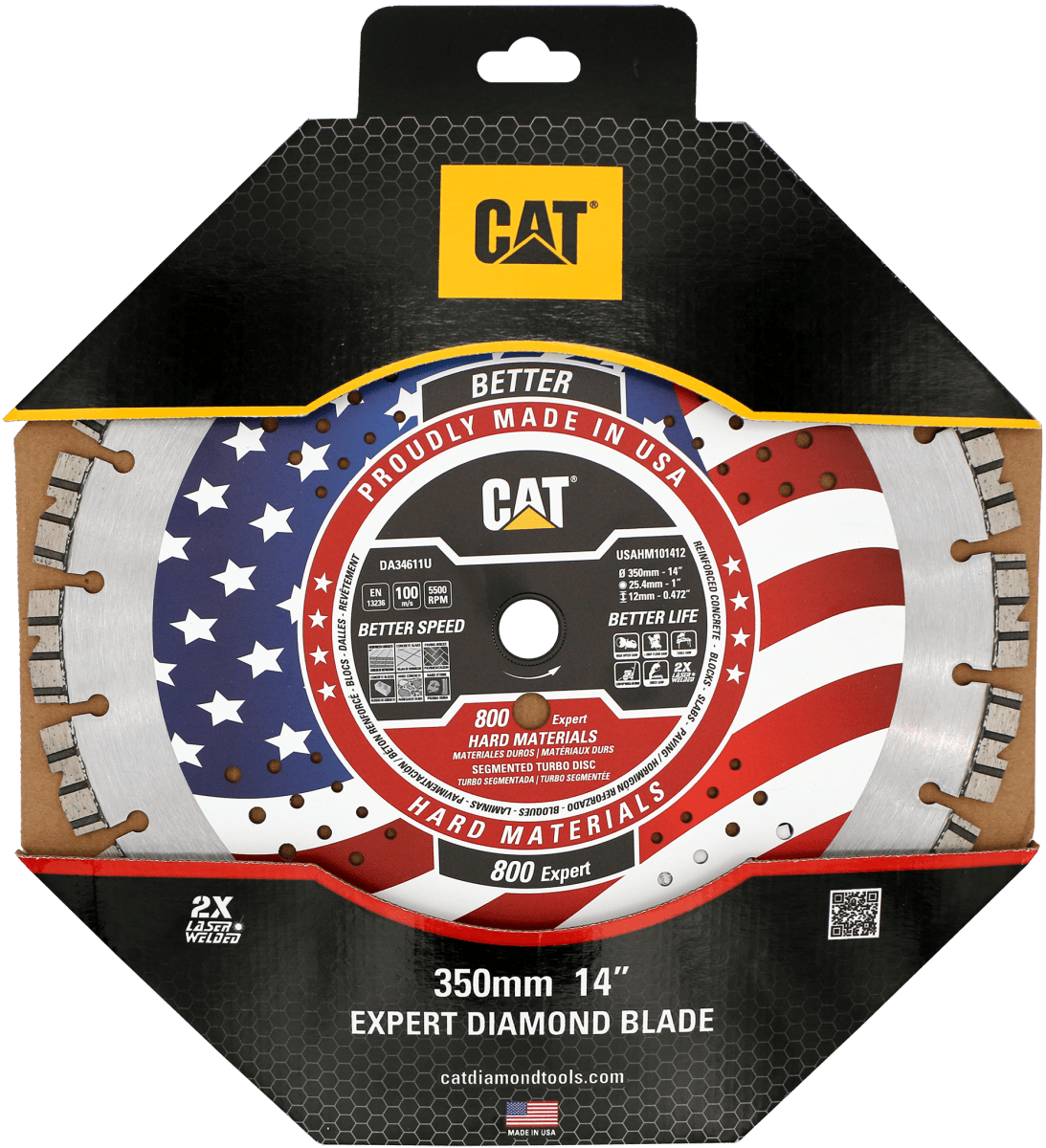 Caterpillar 800 Expert Diamond Blade for Hard Materials Cat Diamond Tools