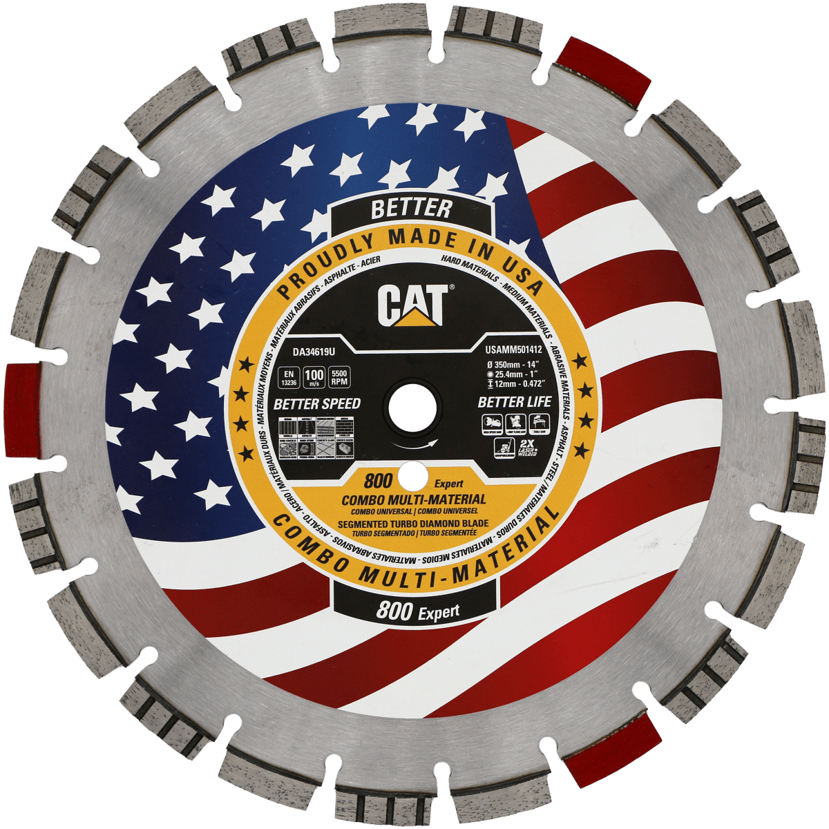 Cat 800 Expert Multi Materials Diamond Blades Cat Diamond Tools
