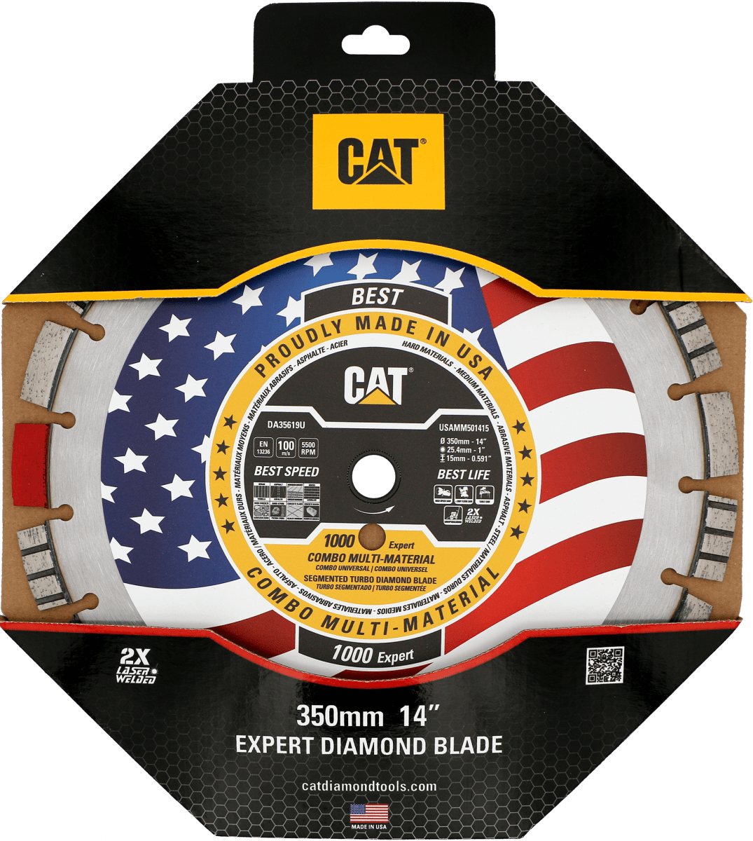 Caterpillar Diamond Blade - 1000 Expert for Multi Materials Cat Diamond Tools