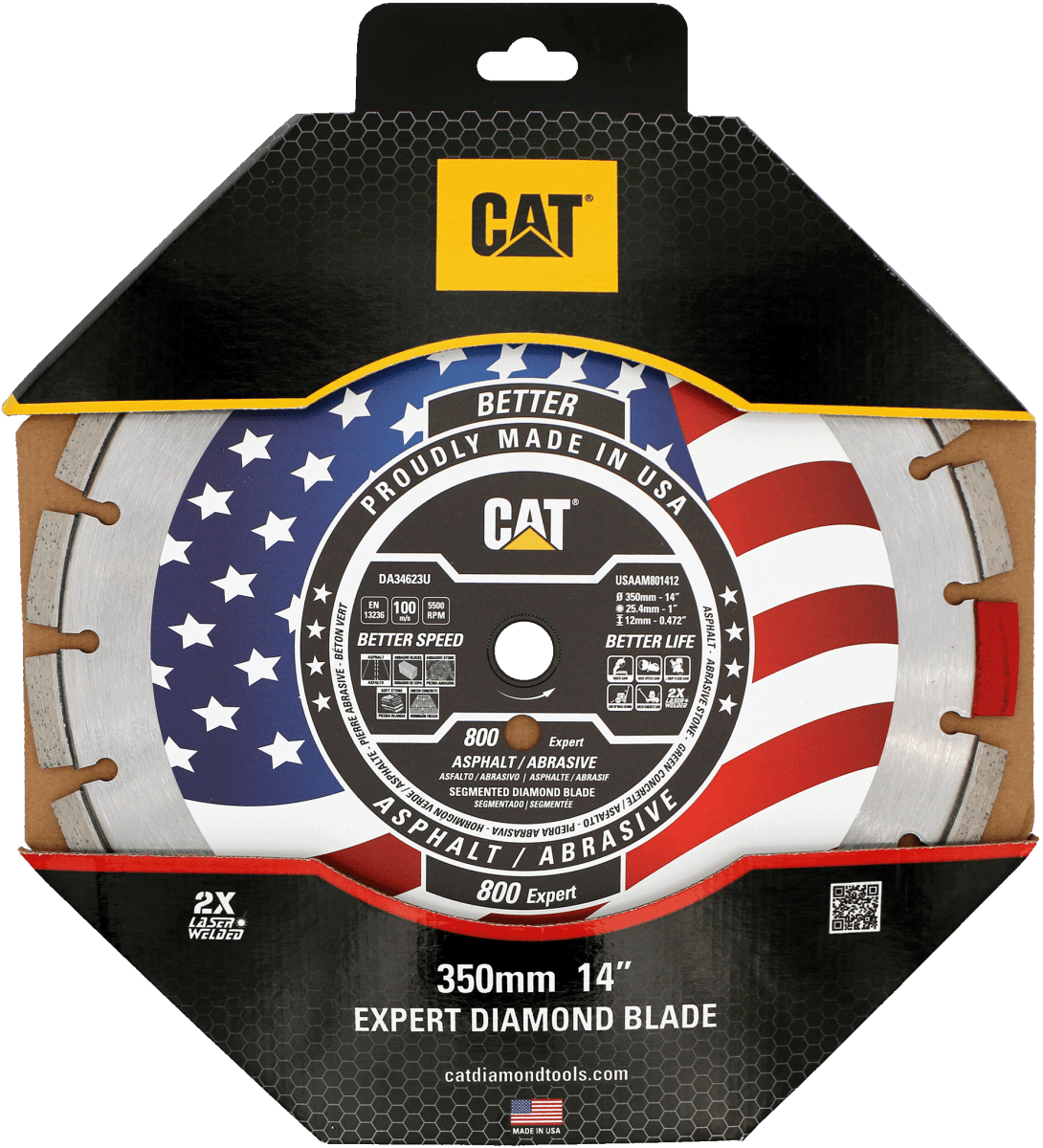 Caterpillar 800 Expert Diamond Blades for Abrasive Materials - Cat Diamond Tools