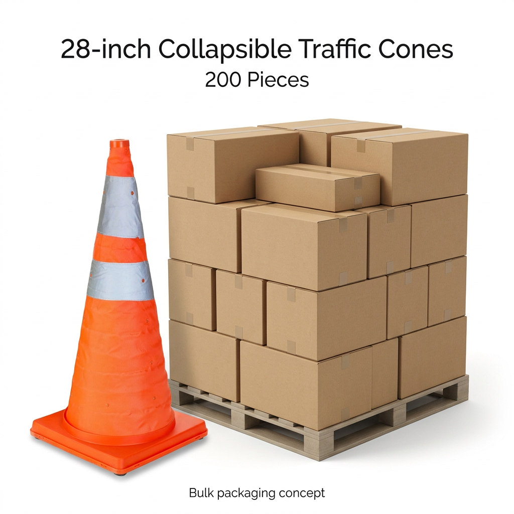 Collapsible Traffic Cones