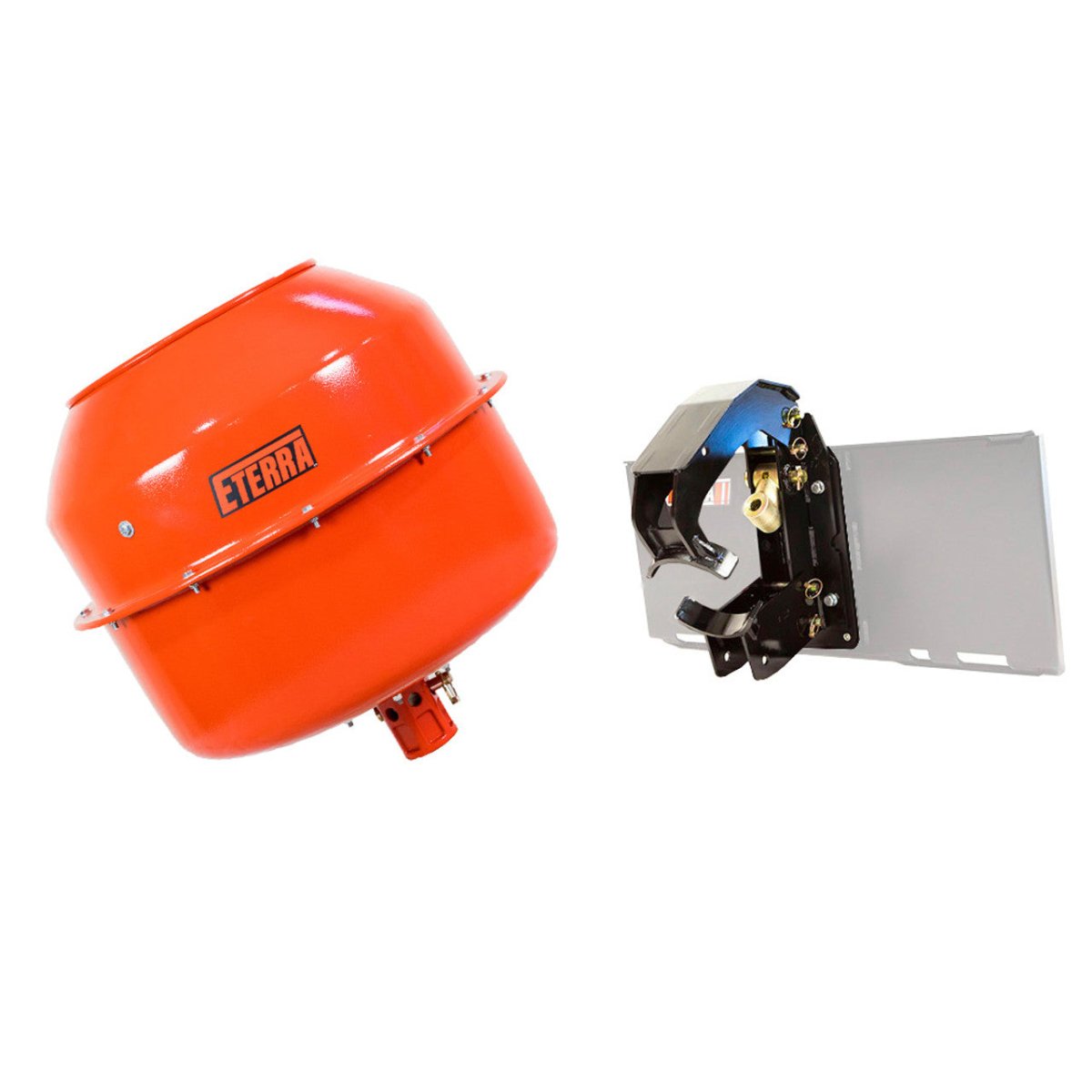 Cement Bowl ET-02B001-K002-63 Eterra Flip Mount and Cement Mixer Bowl