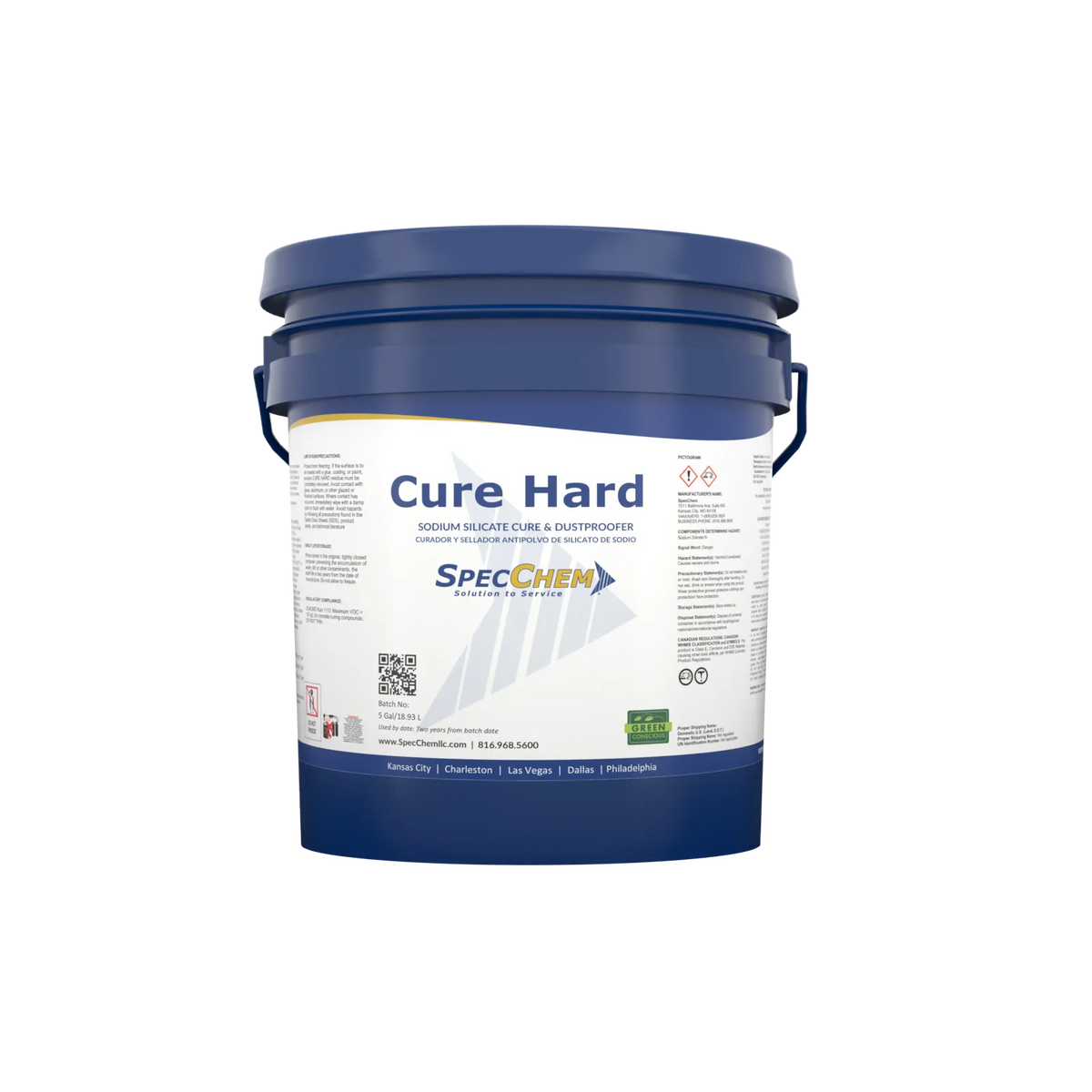 Cure Hard Sodium Silicate Cure & Dustproofer SpecChem