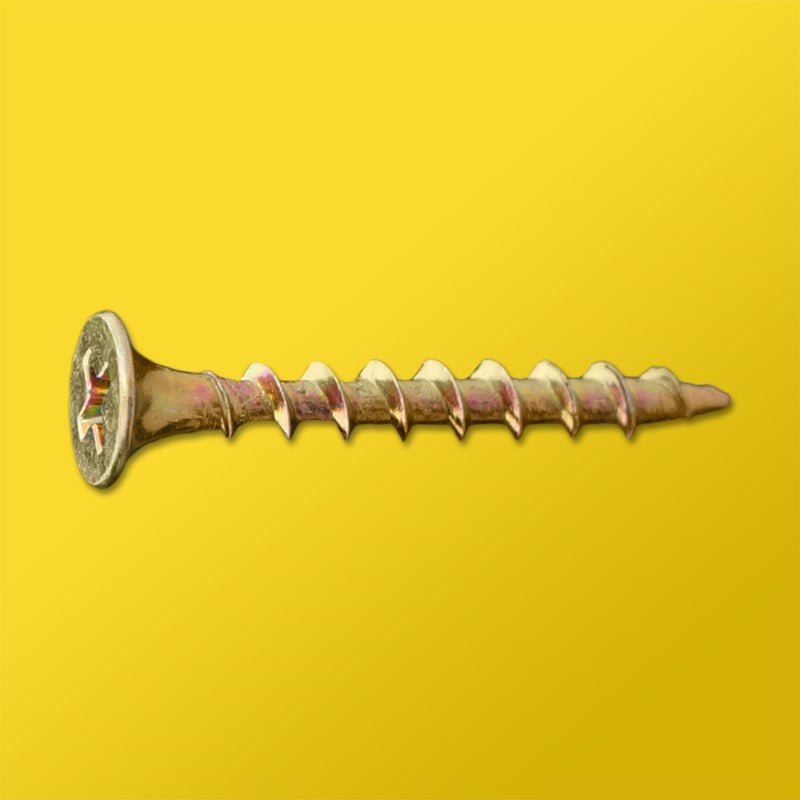 DRYWALL SCREWS - PHILLIPS BUGLE COARSE (YELLOW ZINC) - #6 , #8, #10 Daggerz