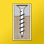 LAMINATING SCREWS - PHILLIPS BUGLE COARSE (PHOSPHATE) - #10 x 1-1/2" Daggerz