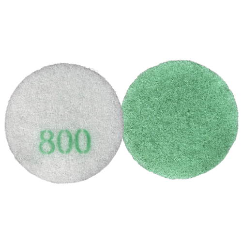 Dia Plus Pink Diamond Polishing Pad for Restoring Marble, Limestone, Sandstone, Travertine, Terrazzo, and Concrete DP-PFP-07-800 Dia Plus 800 Grit 7"