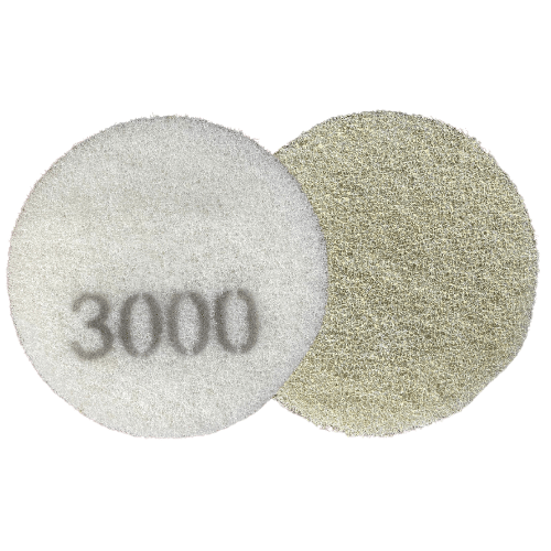 Dia Plus Pink Diamond Polishing Pad for Restoring Marble, Limestone, Sandstone, Travertine, Terrazzo, and Concrete DP-PFP-07-3000 Dia Plus 3,000 Grit 7"