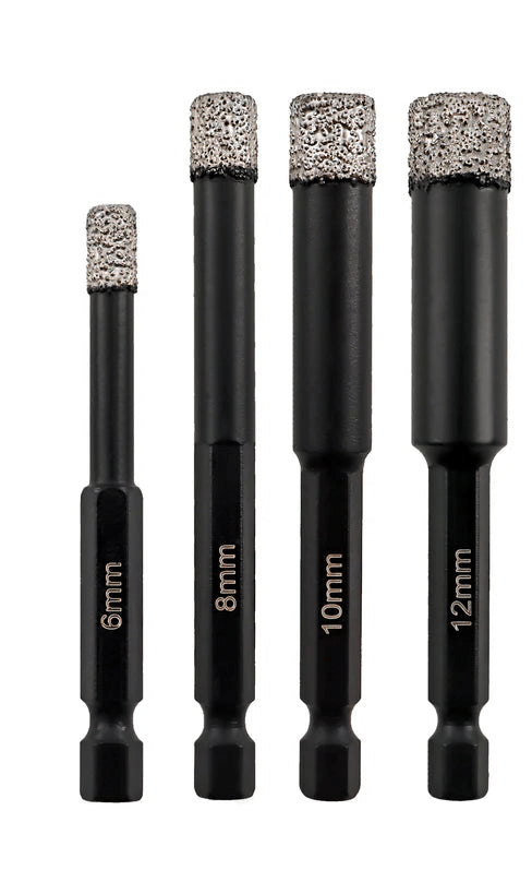 Diamond Brazed Core Bits with Drill Shank Diamond Tool Store