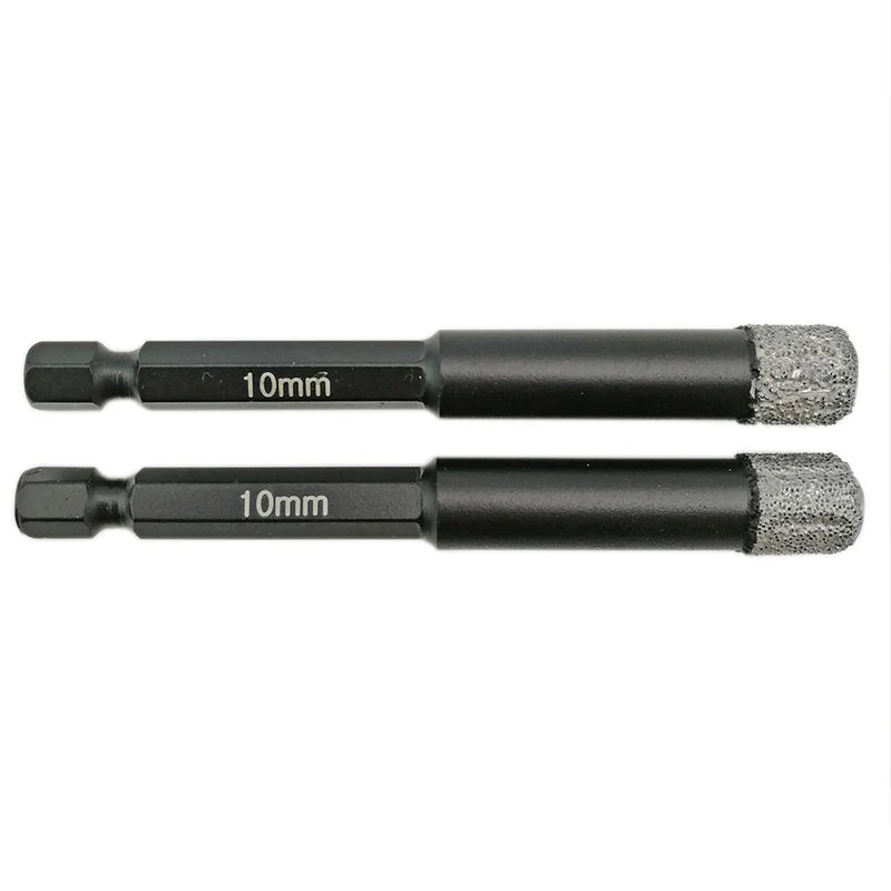 Diamond Brazed Core Bits with Drill Shank A8561010 Diamond Tool Store 10mm (3/8") (Quantity 1)
