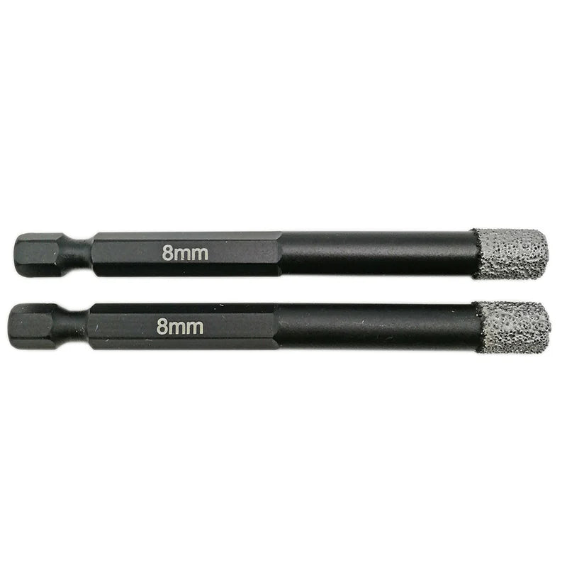Diamond Brazed Core Bits with Drill Shank A8560810 Diamond Tool Store 8mm (5/16") (Quantity 1)