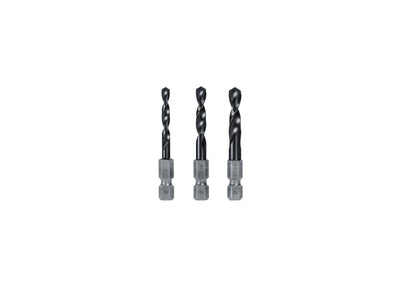 FEIN VARIO Drill/Driver 3 -piece Titanium Aluminum Nitride (TiAlN) Twist Drill Set - #F, 5/16 in & 27/64 in FEIN