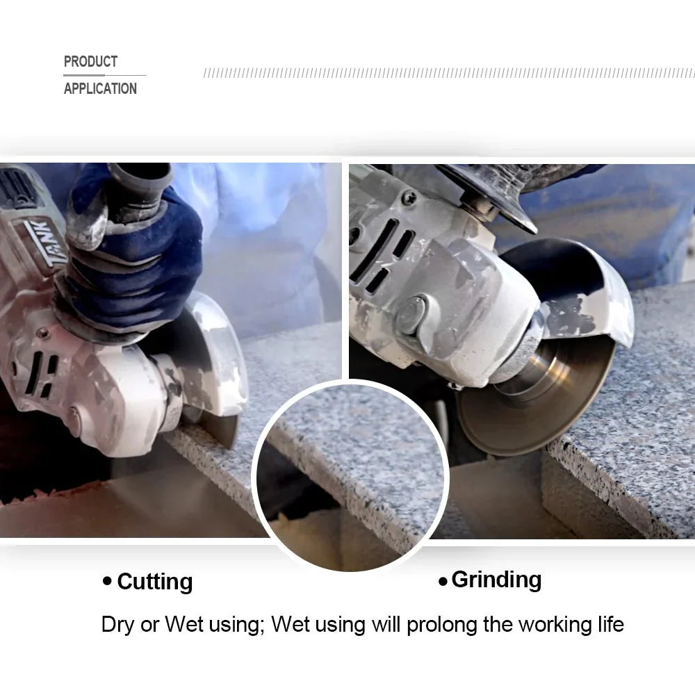 Electroplated Duo Blade Hex Shape with Flange Diamond Tool Store