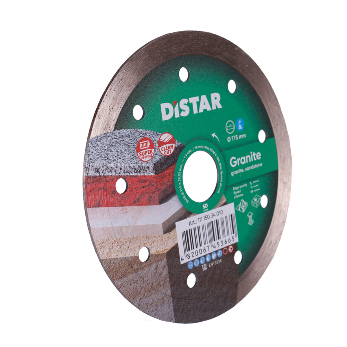 Diamond Cutting Blade 1A1R Granite Distar