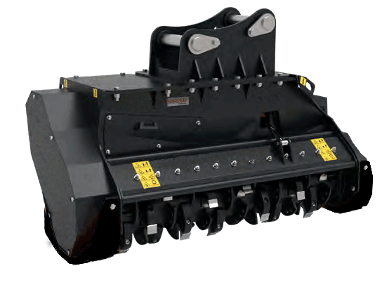 Excavator Drum Mulcher – Extreme Duty Blue Diamond Attachments