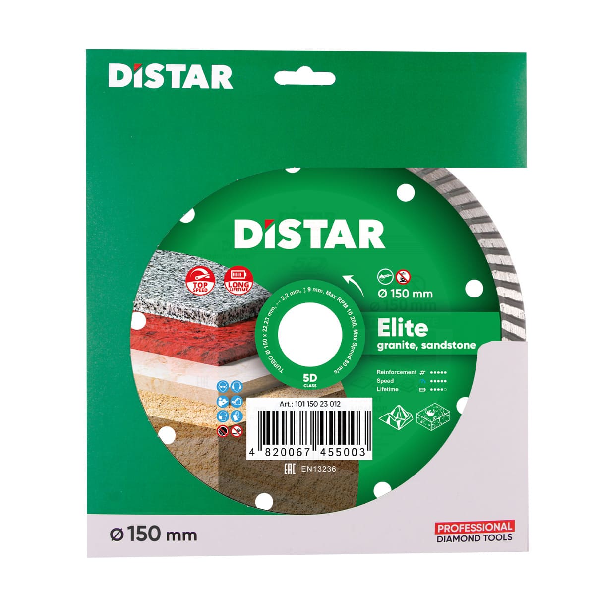 Diamond Cutting Blade Elite Turbo Distar