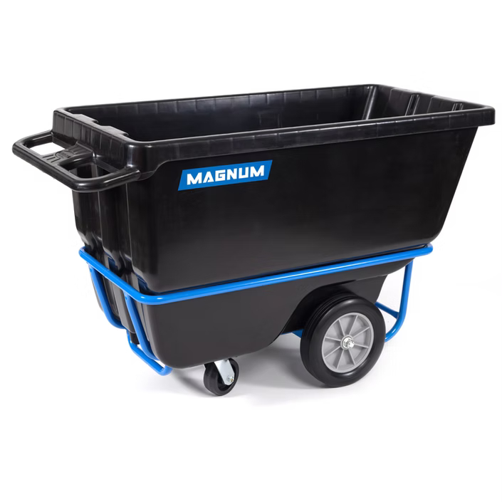 1/2 Cubic Yard Forklift-Ready Dump Carts Magnum